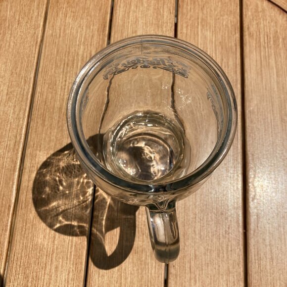 Vintage 16 oz. Pepsi Cola Clear Glass Mug - Picture 5 of 6